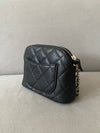 Half Moon Mini Chain Bag Caviar Black Gold AP4000 - CHANEL - BALAAN 5