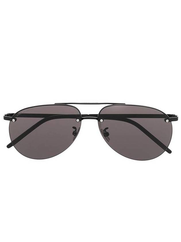 round sunglasses black - SAINT LAURENT - BALAAN 1