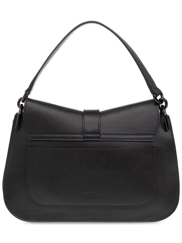 Furla ‘Flow Medium’ Shoulder Bag, Women's, Black - FURLA - BALAAN 3