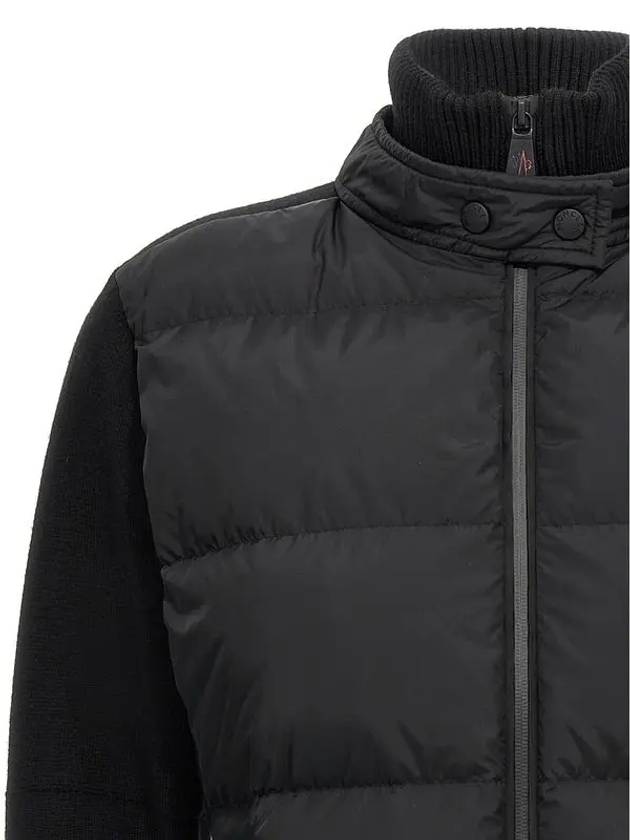 Grenoble Zip Up Padding Black - MONCLER - BALAAN 4