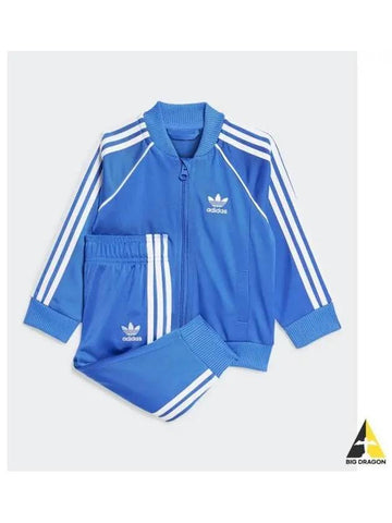 adidas KIDS Superstar Tracksuit Infant Blue IY4026 - ADIDAS - BALAAN 1