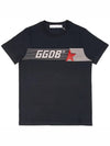 Glitter logo short sleeve t-shirt - GOLDEN GOOSE - BALAAN 6