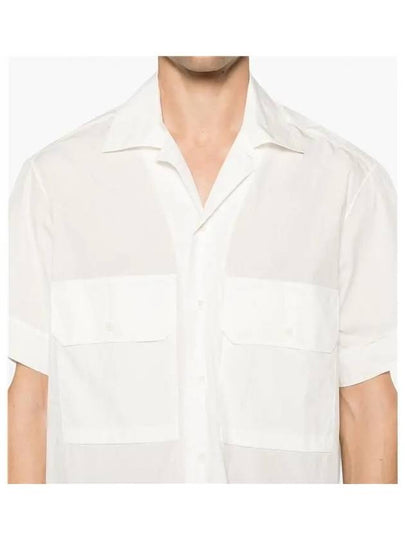 24SS Short Sleeve Shirt White - TEN C - BALAAN 2