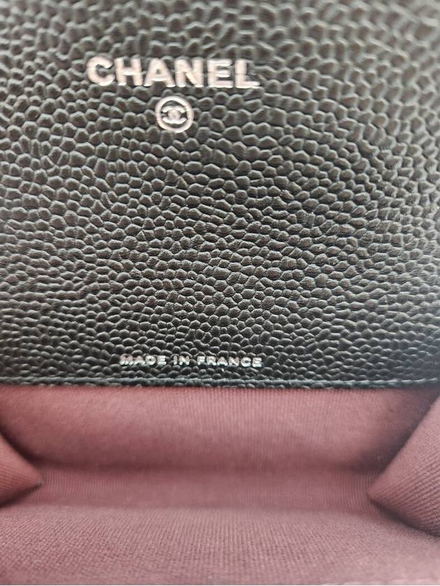 Daol Beomeo Branch Caviar Flap Card Wallet AP0214 Unused - CHANEL - BALAAN 8