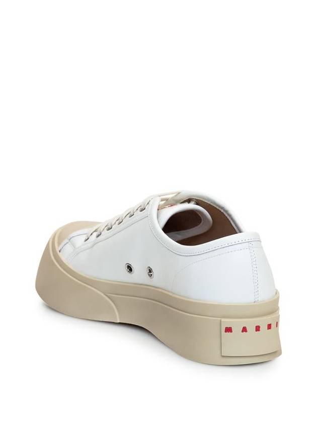 Pablo Platform Nappa Leather Low Top Sneakers Lilywhite - MARNI - BALAAN 4