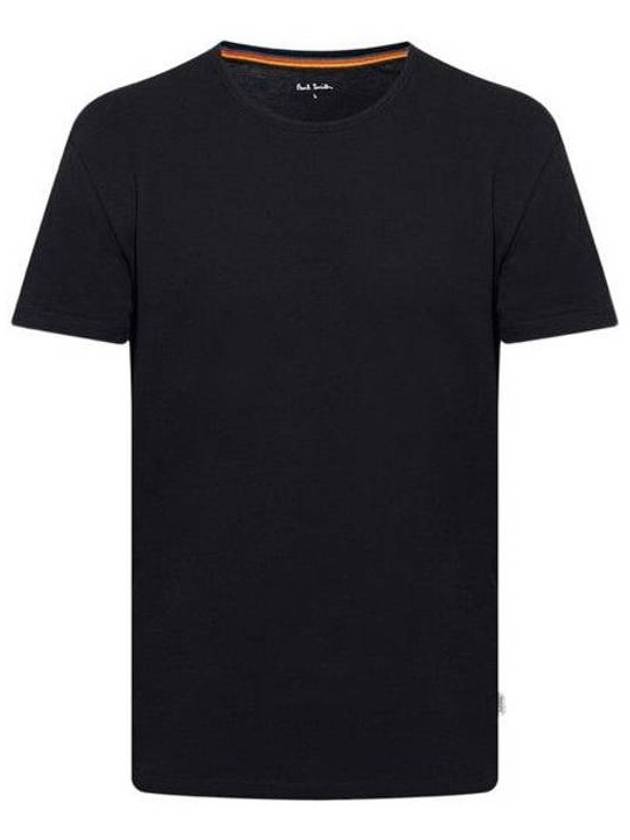 Men's Slimfit Short Sleeve T-Shirt Black - PAUL SMITH - BALAAN 1