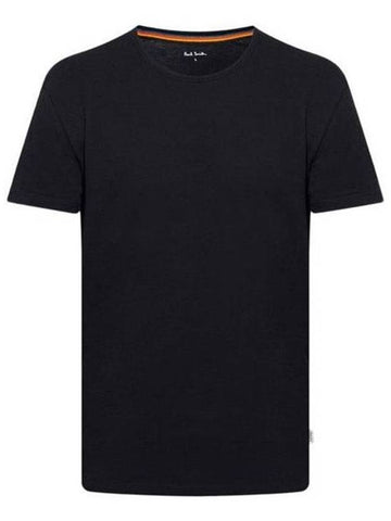 Men's Slimfit Short Sleeve T-Shirt Black - PAUL SMITH - BALAAN 1