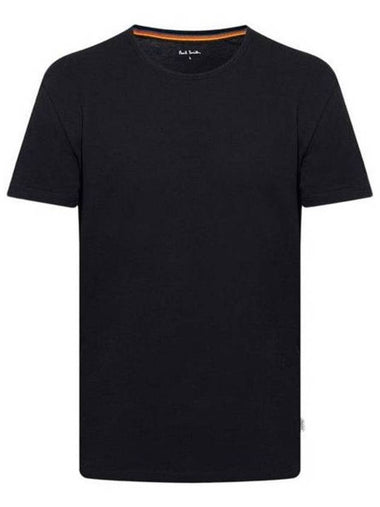 Men's Slimfit Short Sleeve T-Shirt Black - PAUL SMITH - BALAAN 1