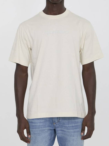 Paisley logo t-shirt - BURBERRY - BALAAN 1