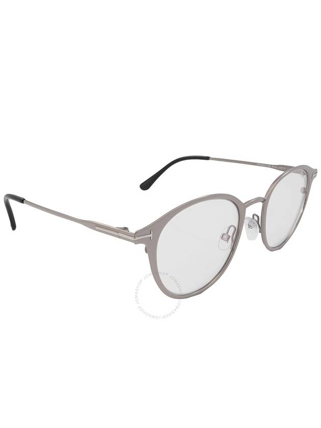 Tom Ford Blue Light Block Round Unisex Eyeglasses FT5528-B 009 49 - TOM FORD - BALAAN 3