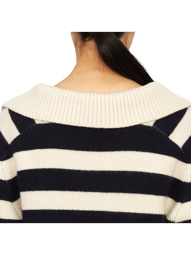 Exclusive special price limited to 30 pieces 9297615 MAGNOLIA NAVY STRIPE women s knit - KATE - BALAAN 9