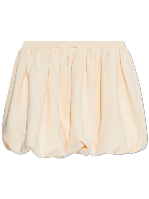 Marni Cotton Skirt, Women's, Cream - MARNI - BALAAN 1