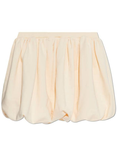 Marni Cotton Skirt, Women's, Cream - MARNI - BALAAN 1