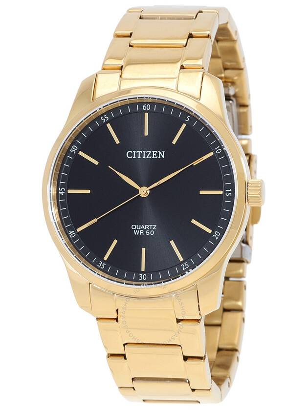 Citizen Quartz Black Dial Men's Watch BH5002-53E - CITIZEN - BALAAN 1