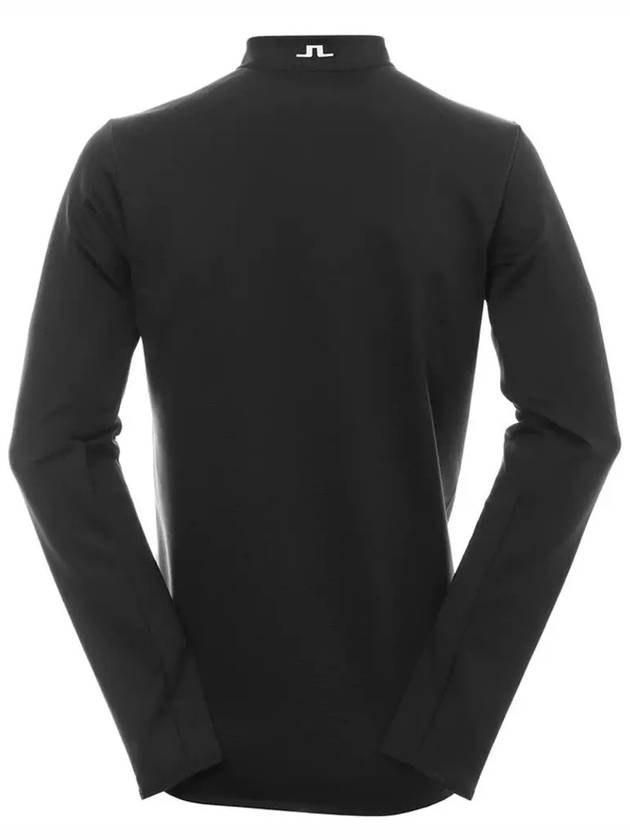 Tech Bridge Layer Half Zip Up Long Sleeve T-Shirt Black - J.LINDEBERG - BALAAN 4