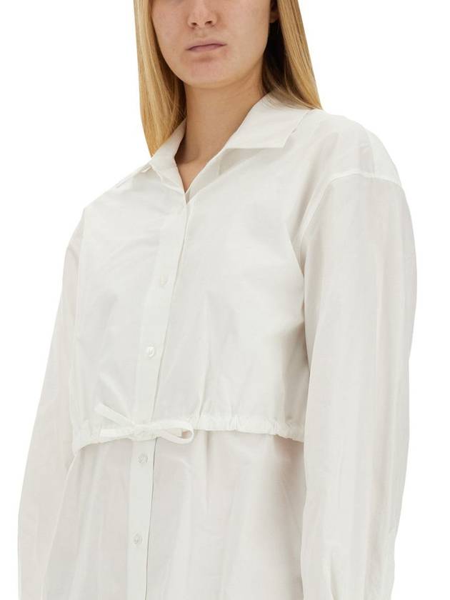 TB Shirt 4WC1246245 100 WHITE - ALEXANDER WANG - BALAAN 5