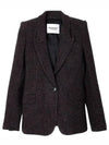 KERSTIN VE0129FA A3D17E 50BW Kirsten Wool Jacket - ISABEL MARANT - BALAAN 2