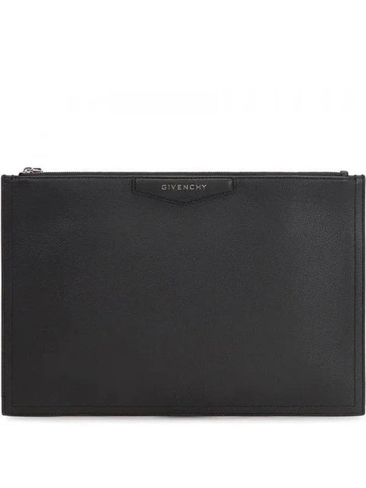 logo clutch bag black - GIVENCHY - BALAAN 2