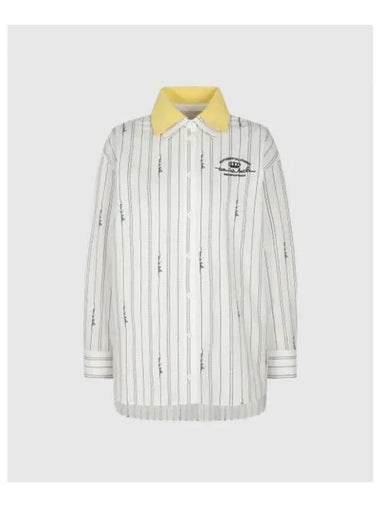 TRAVISMATHEW Women s Striped Long Shirt - TRAVIS SCOTT - BALAAN 1