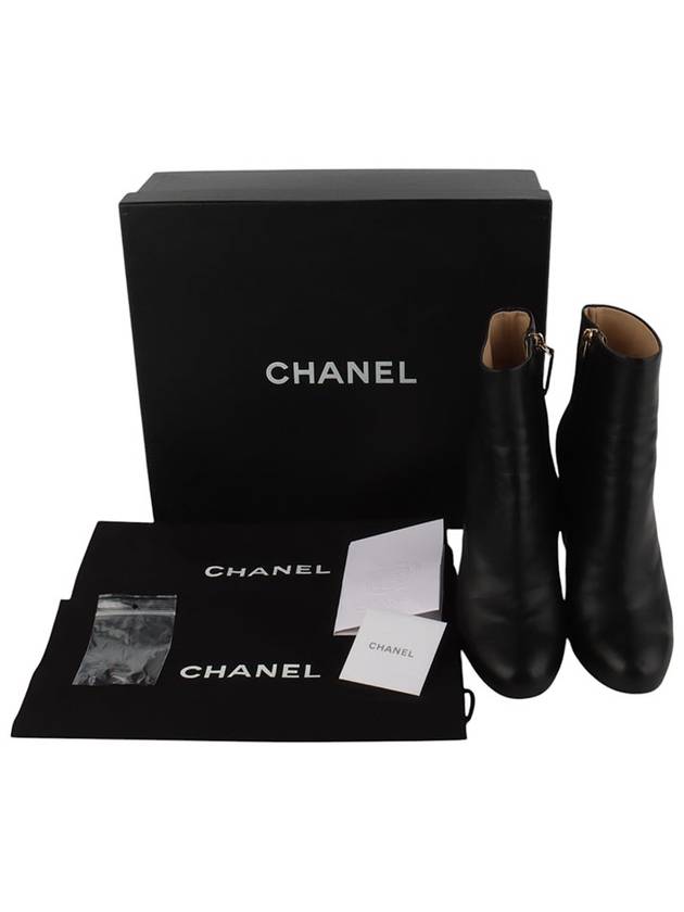 G31301 Lambskin ankle boots 36 1 2 34195 - CHANEL - BALAAN 8