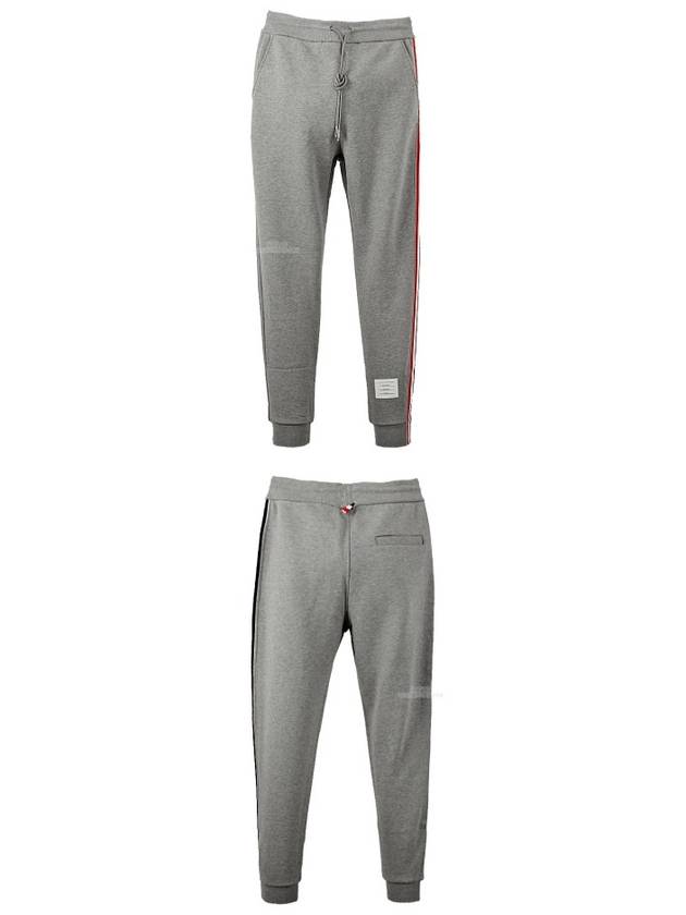 Stripe Track Pants Light Grey - THOM BROWNE - BALAAN 6