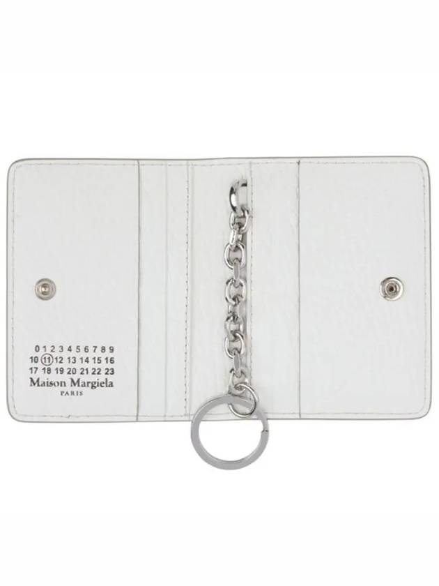 Stitch Keyring Card Wallet White - MAISON MARGIELA - BALAAN 3