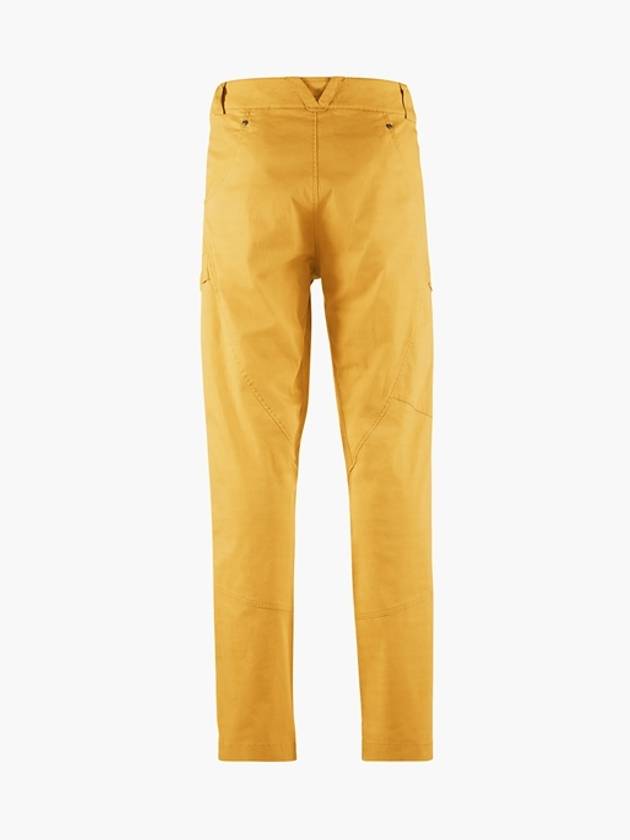 Men's Gefjon 2.0 Flexible Cotton Straight Pants Amber Gold - KLATTERMUSEN - BALAAN 3