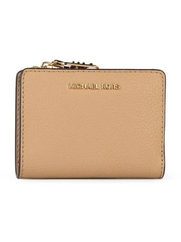 Michael Kors Beige Leather Wallet - MICHAEL KORS - BALAAN 1