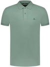 Stretch Piquet Slim Polo Shirt Green - CP COMPANY - BALAAN 2