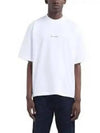 Logo Cotton Short Sleeve T-Shirt White - MARNI - BALAAN 2