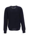 Marine Wool Cardigan Navy - A.P.C. - BALAAN 3