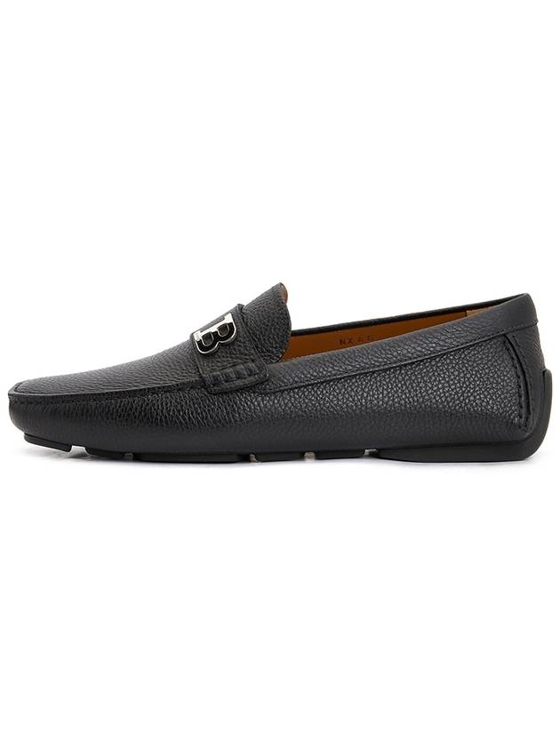 Men's Wolter Leather Loafers Black - BALLY - BALAAN 4