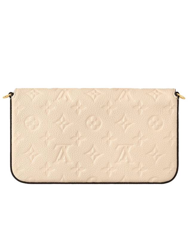 Pochette Felicie Monogram Empreinte Shoulder Bag Cream - LOUIS VUITTON - BALAAN 6