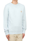 Chillax Patch Regular Sweatshirt Sky Blue - MAISON KITSUNE - BALAAN 4