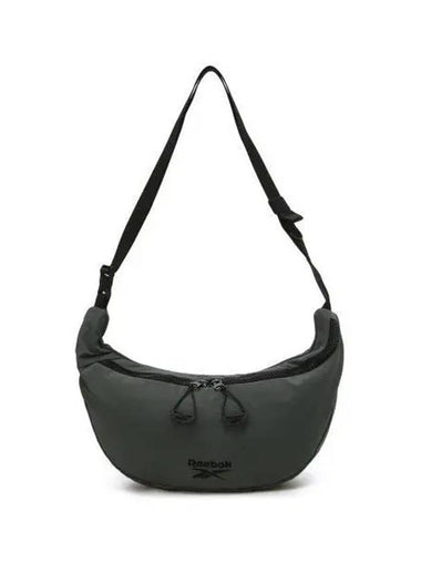 Vector Nylon Mini Hobo Bag Charcoal - REEBOK - BALAAN 1