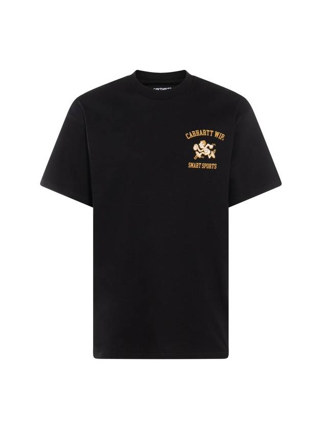 Smart Sports Short Sleeve T-Shirt Black - CARHARTT WIP - BALAAN 1