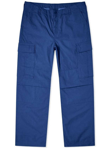 Columbia Ripstop Regular Cargo Pants Blue - CARHARTT WIP - BALAAN 1