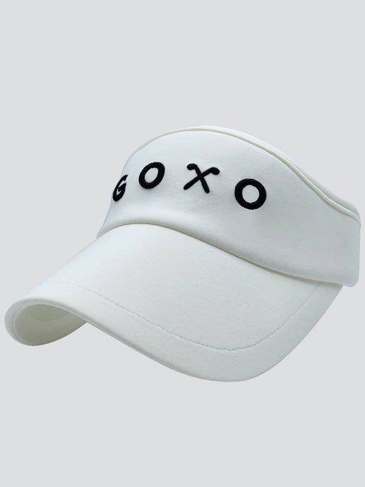 Logo Lovely Fit Visor White - GOXO - BALAAN 2