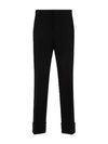 Horsebit Metal Detail Straight Pants Black - GUCCI - BALAAN 2