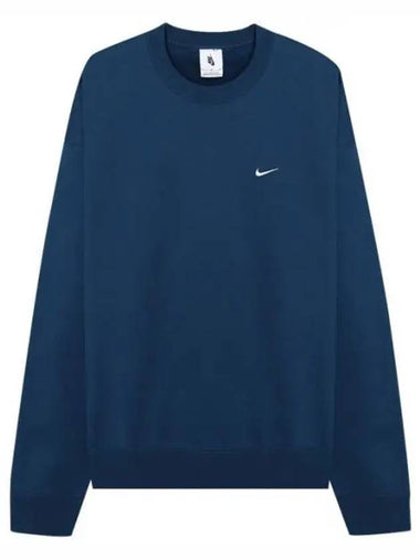 NIKE Solo Swoosh Fleece Crew CV0554 460 Solo Swsh Hw Fleece Crew CV0554 460 - NIKE - BALAAN