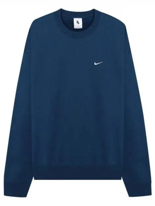 NIKE Solo Swoosh Fleece Crew CV0554 460 Solo Swsh Hw Fleece Crew CV0554 460 - NIKE - BALAAN