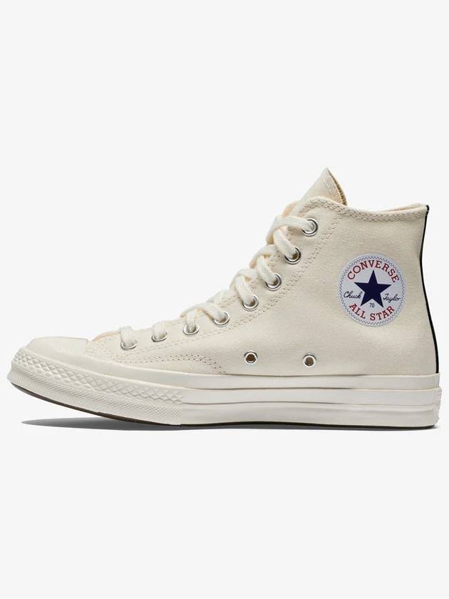 Chuck 70 High Top Sneakers Ivory - COMME DES GARCONS - BALAAN 3