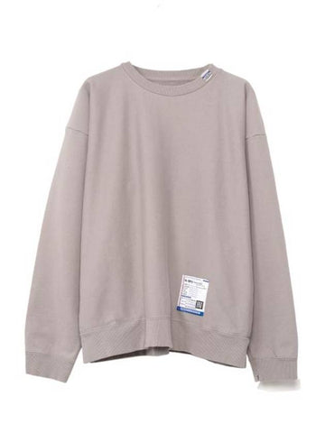 Logo Patch Sweatshirt Light Grey - MAISON MIHARA YASUHIRO - BALAAN 1