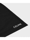 Logo Print Nylon Swimming Shorts Black - CELINE - BALAAN 5