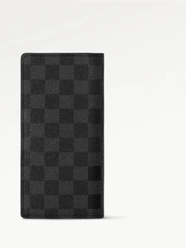 Brazza Damier Canvas Long Wallet Graphite - LOUIS VUITTON - BALAAN 2