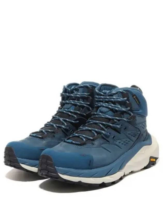 One One Kaha 2 GTX Waterproof Mid Top Sneakers Blue - HOKA ONE ONE - BALAAN 2