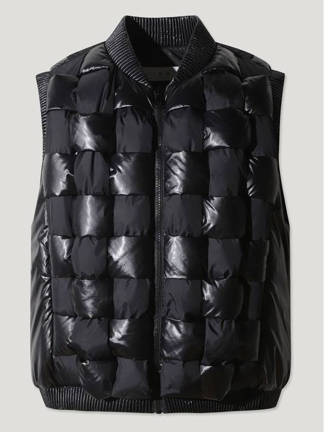 LES ALPES W glossy twisted down vest - IRO - BALAAN 5