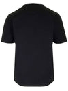 70/2 Mercerized Jersey Logo Short Sleeve T-Shirt Black - CP COMPANY - BALAAN 3