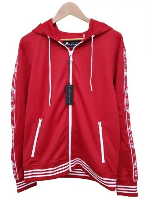 Jean Talon Hooded Jacket Red - MOOSE KNUCKLES - BALAAN 3