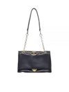 JF Black Valentino Garavani VLogo Chain shoulder bag 5W2B0N93PHV0NO - VALENTINO - BALAAN 2